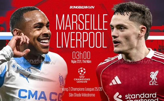 Nhận định Marseille vs Liverpool (3h00 ngay 22/1): Vượt khó được không?