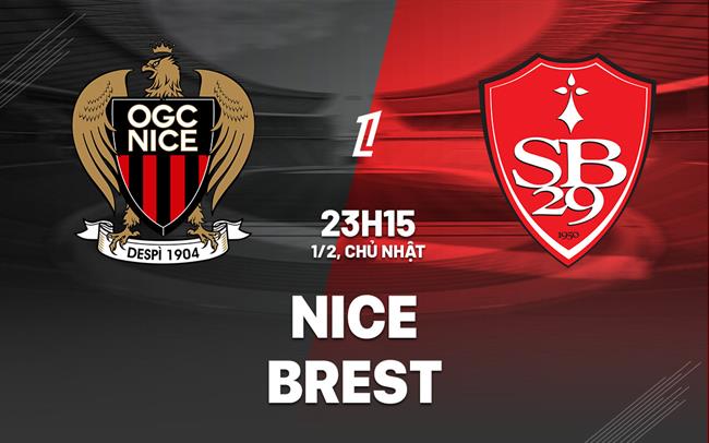 Nhận định bóng đá Nice vs Brest 23h15 ngày 1/2 (Ligue 1 2025/26)