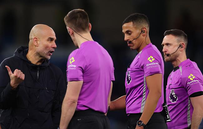 Pep Guardiola đối diện án phạt vì chỉ trích VAR sau trận hoà của Man City 1