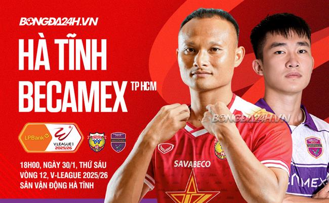 Nhận định Hà Tĩnh vs Becamex TPHCM (18h00 ngày 30/1): Kết quả khó lường