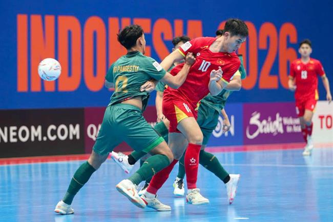 ĐT futsal Việt Nam dừng bước sau thất bại trước Indonesia