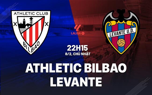 Nhận định Athletic Bilbao vs Levante (22h15 ngày 8/2): 3 điểm quan trọng