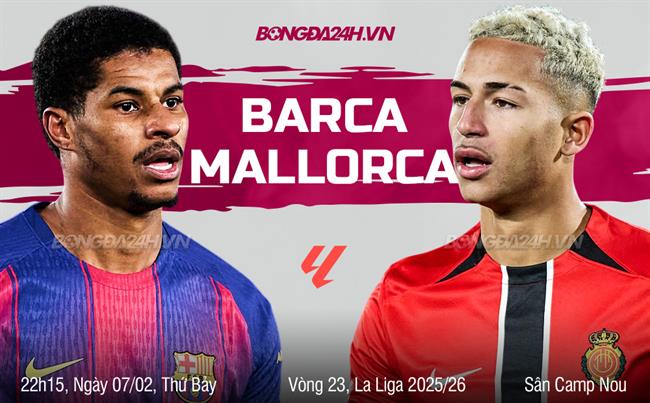 Nhận định Barca vs Mallorca (22h15 ngày 7/2): Không dễ thắng cách biệt
