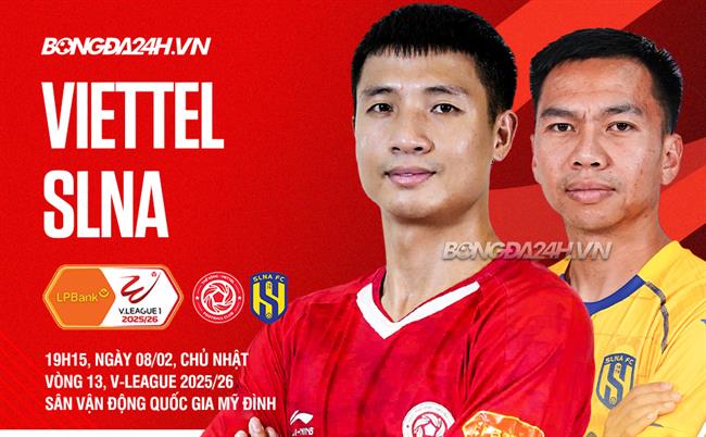 Nhận định Thể Công Viettel vs SLNA (19h15 ngày 8/2): Không dễ cho đội khách