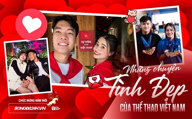 Những câu chuyện tình của làng thể thao Việt Nam