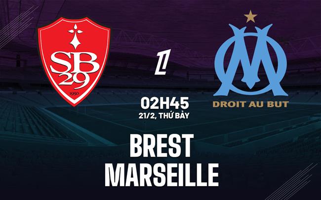 Nhận định Brest vs Marseille (2h45 ngày 21/2): Vượt khó được không?
