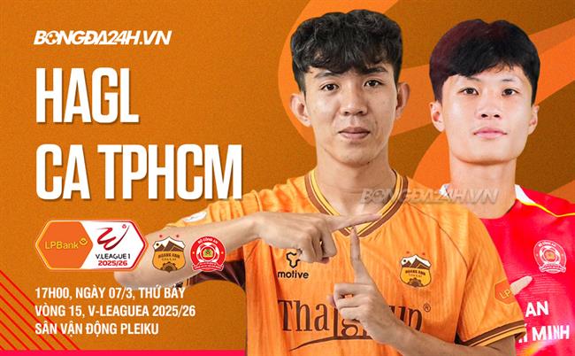 Nhận định HAGL vs CATPHCM (17h00 ngày 7/3): Đấu trí tại phố núi