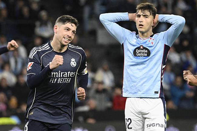 Thắng kịch tính Celta Vigo, Real Madrid lại uy hiếp Barca