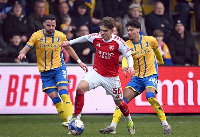 Những con số ấn tượng sau trận Mansfield 1-2 Arsenal 1