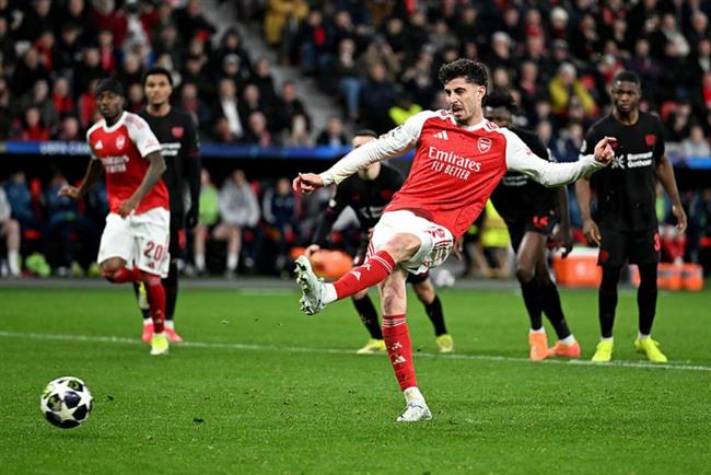 Kai Havertz và bàn thắng vàng thắp sáng hy vọng của Arsenal tại Champions League