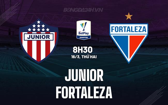 Nhận định - dự đoán Junior FC vs Fortaleza CEIF 8h30 ngày 16/3 (VĐQG Colombia 2026)