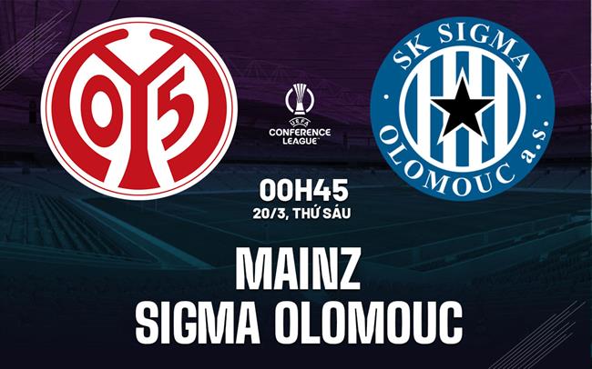 Nhận định bóng đá Mainz vs Sigma Olomouc 0h45 ngày 20/3 (Conference League 2025/26)