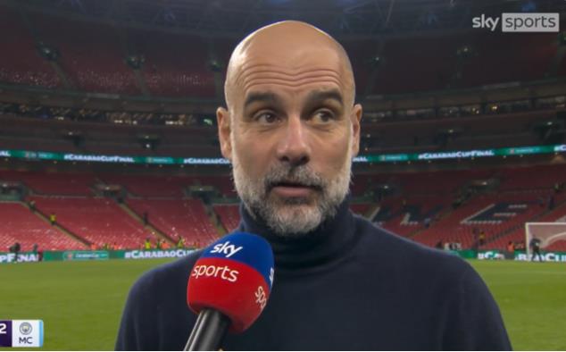 Pep Guardiola lên tiếng sau trận chung kết cúp Liên đoàn Anh