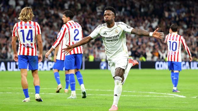 Vinicius lại có hành động khiến HLV Simeone tức giận