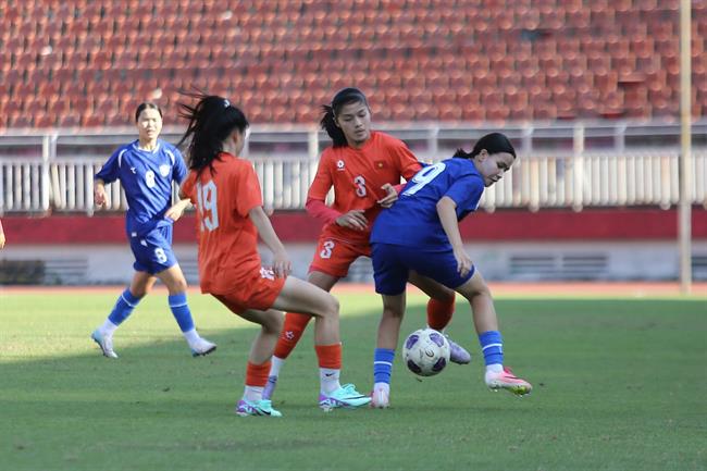 U20 nữ Việt Nam thể hiện sự tiến bộ đáng khen 1 U20 nữ Việt Nam thể hiện sự tiến bộ đáng khen 1