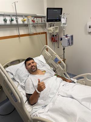 Sergio Aguero phải phẫu thuật sau trận đấu dưỡng sinh 1