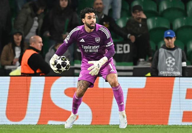 Arteta: "David Raya thực sự phi thường"