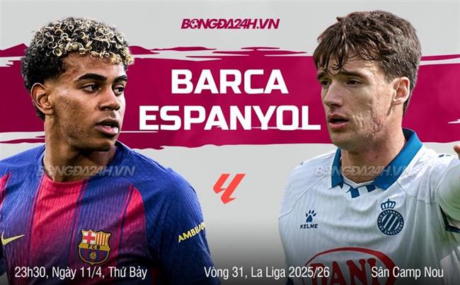 Nhận định Barca vs Espanyol (23h30 ngày 11/4): Củng cố ngôi đầu