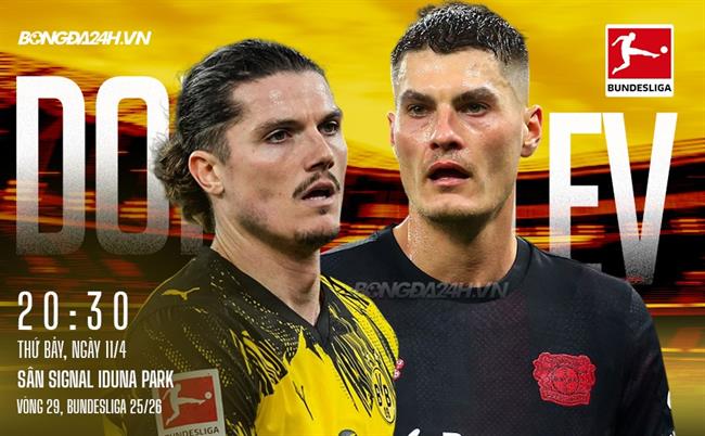 Nhận định Dortmund vs Leverkusen (20h30 ngày 11/4): Chờ mưa bàn thắng