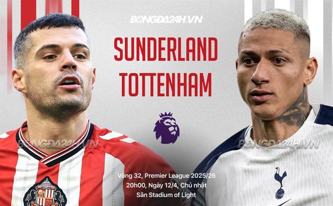 Nhận định Sunderland vs Tottenham 20h00 ngày 12/4 (Premier League 2025/26)