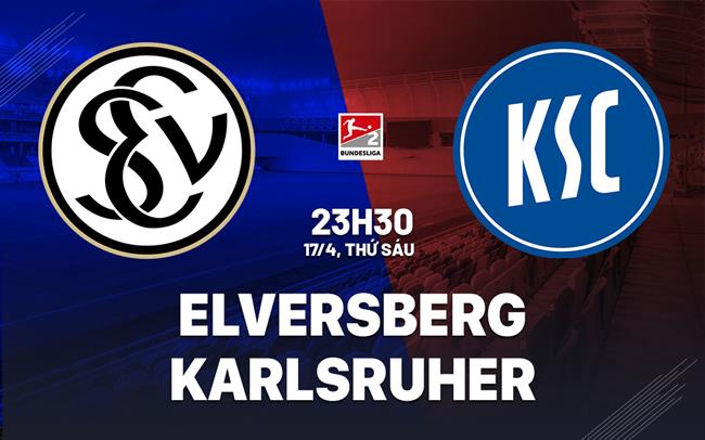 Nhận định bóng đá Elversberg vs Karlsruher 23h30 ngày 17/4 (Hạng 2 Đức 2025/26)