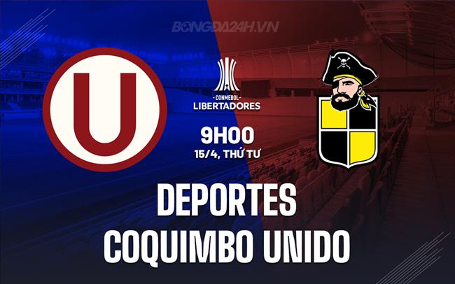 Nhận định Deportes vs Coquimbo Unido 9h00 ngày 15/4 (Copa Libertadores 2026)