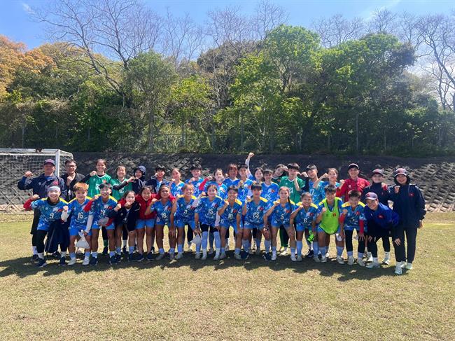 U17 nữ Việt Nam khép lại chuyến tập huấn Nhật Bản, hướng tới giải châu Á