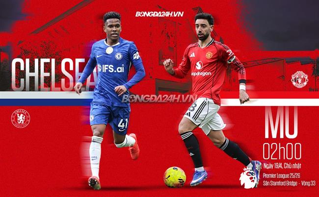 Nhận định Chelsea vs MU (02h00 ngày 19/4): Trận chiến sống còn