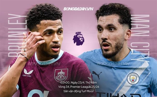 Nhận định Burnley vs Man City (2h00 ngày 23/4): Ngôi đầu vẫy gọi