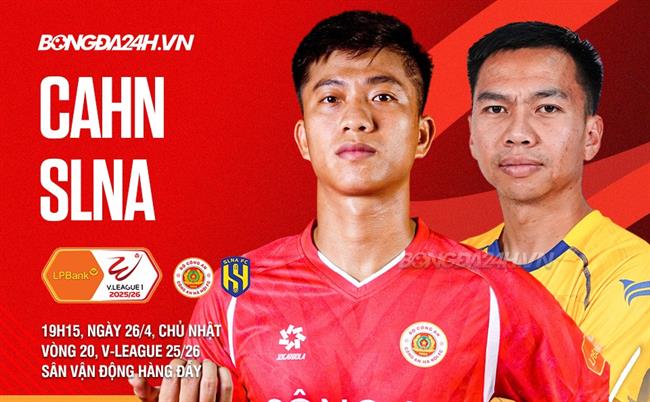 Nhận định CAHN vs SLNA (19h15 ngày 26/4): Khó có bất ngờ