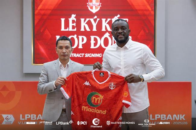 CLB Hải Phòng 'trói chân' thành công cây săn bàn số một