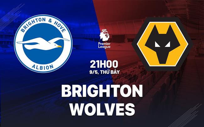 Nhận định Brighton vs Wolves (21h00 ngày 9/5): Bắn hạ Bầy sói
