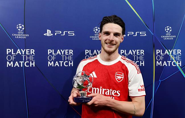 Declan Rice biết Arsenal sẽ thắng sau khi dẫn trước Atletico 1