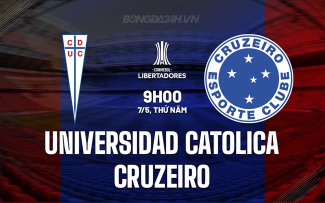 Nhận định Universidad Catolica vs Cruzeiro 9h00 ngày 7/5 (Copa Libertadores 2026)