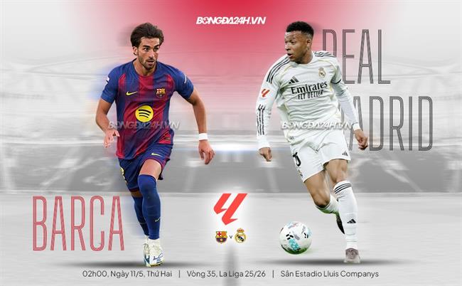 Nhận định Barca vs Real Madrid (2h00 ngày 11/5): Chào đón nhà vô địch