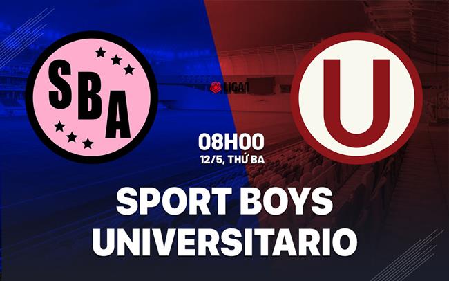 Nhận định bóng đá Sport Boys vs Universitario 8h30 ngày 12/5 (VĐQG Peru 2026)