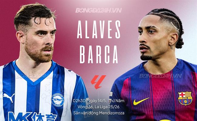 Nhận định Alaves vs Barca (2h30 ngày 14/5): Nỗ lực trụ hạng