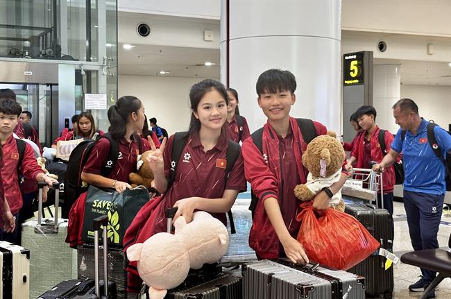 U17 nữ Việt Nam về nước, khép lại hành trình tại VCK U17 nữ châu Á