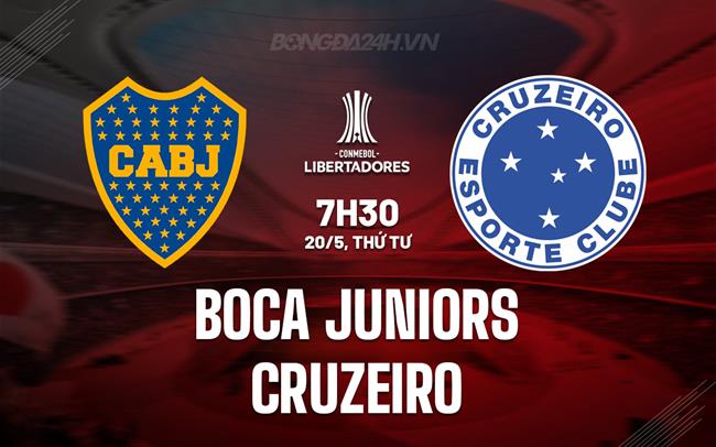 Nhận định bóng đa Boca Juniors vs Cruzeiro 7h30 ngày 20/5 (Copa Libertadores 2026)