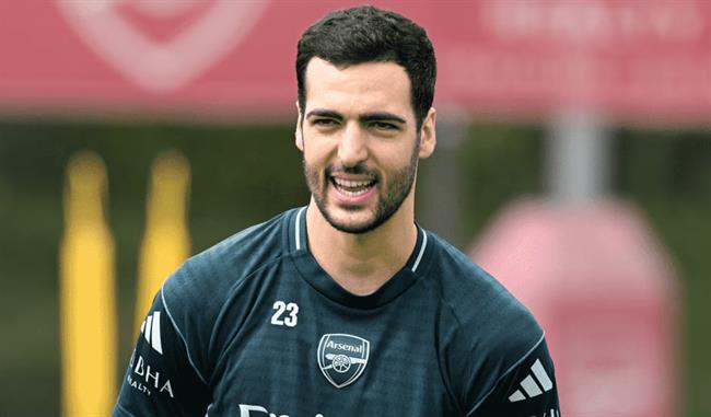 Mikel Merino trở lại tập luyện cùng Arsenal cho trận chung kết C1