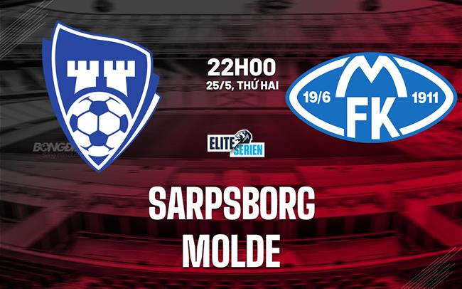 Nhận định bóng đá Sarpsborg vs Molde 22h00 ngày 25/5 (VĐQG Na Uy 2026)