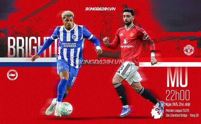 Nhận định Brighton vs MU (22h00 ngày 24/5): Quỷ đỏ gặp khó