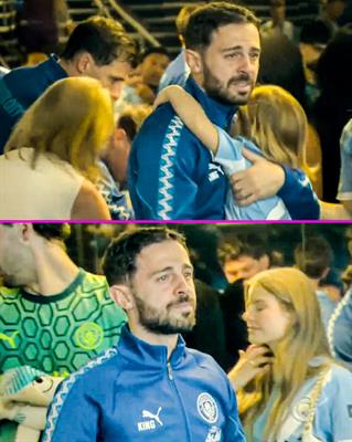 Bernardo Silva bật khóc trong trận cuối cùng cho Man City 1