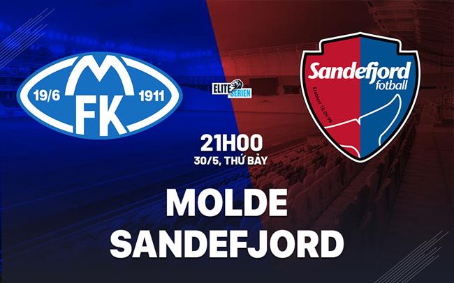 Nhận định bóng đá Molde vs Sandefjord 21h00 ngày 30/5 (VĐQG Na Uy 2026)