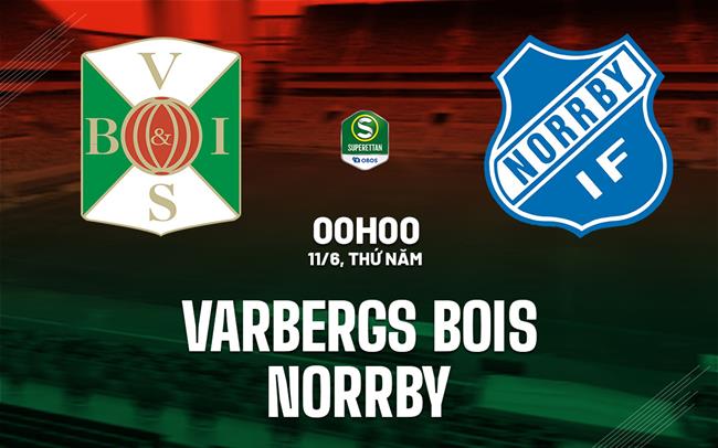 Nhận định bóng đá Varbergs BoIS vs Norrby 0h00 ngày 11/6 (Hạng 2 Thụy Điển 2026)