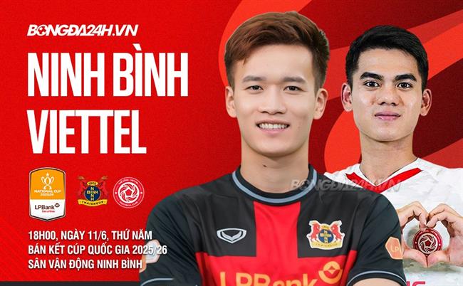 Nhận định Ninh Bình vs Thể Công Viettel (18h00 ngày 11/6): Đại chiến vì tấm vé chung kết