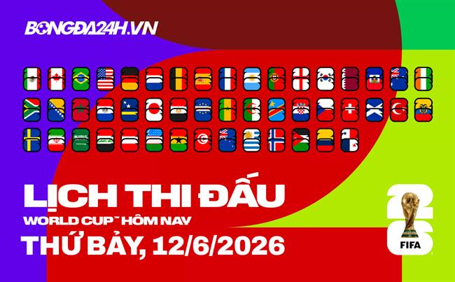 Lịch thi đấu bóng đá hôm nay 12/06: Hàn Quốc vs CH Séc, Canada vs Bosnia