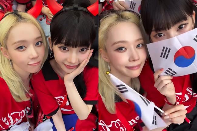 Dàn mỹ nhân K-pop tiếp lửa cho ĐT Hàn Quốc tại World Cup