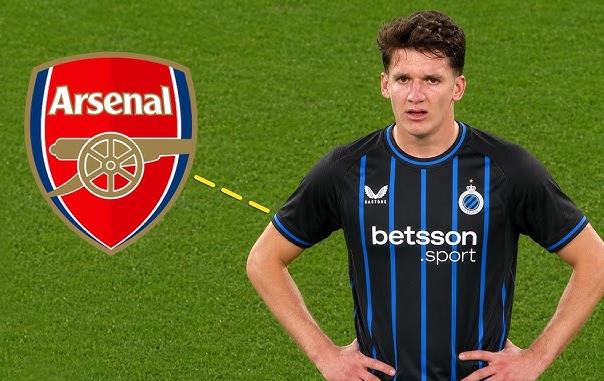 Arsenal vẫn theo dõi sát sao sao Club Brugge
