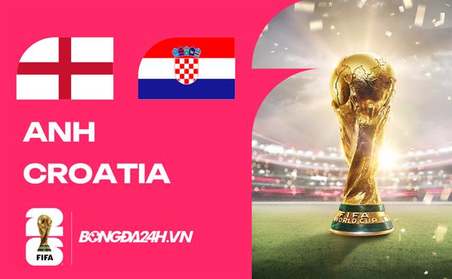 Đội hình Anh vs Croatia dự kiến lúc 3h00 ngày 18/06/2026